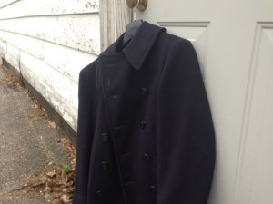 A classic. The U.S. Navy Peacoat — as authentic as it gets. 