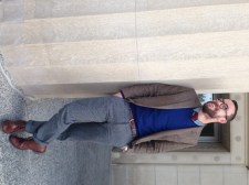 The base layer on the top here is a nice chambray shirt. 