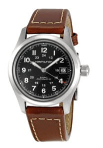 Black and brown? In a watch? Yes and yes.