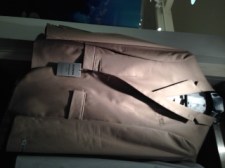 A light shade of khaki that wouldn't look out of place in the summer. 