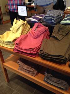 Newest crop of spring arrivals. 