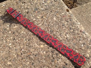 The full patterned paisley NATO watch strap. 