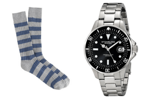 Two options that add to this casual-dressy outfit combo.