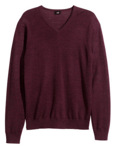 A seasonal sweater at an excellent price. 