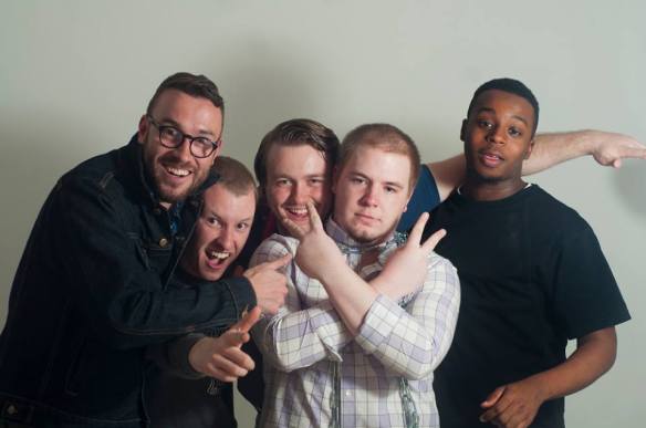 A picture from my stint as sports editor at The State News, circa spring 2014 (I'm on the far left).