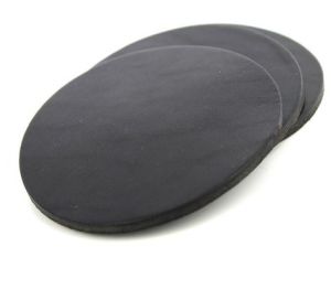 Water-resistant, English bridle leather coasters that'll more than cushion any drink.