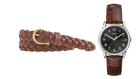 Two more casual items that would absolutely work in the summer months -- and beyond.