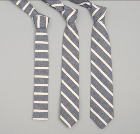 Collect them all: available in a very narrow square-ended version or two progressively wider pointed versions.