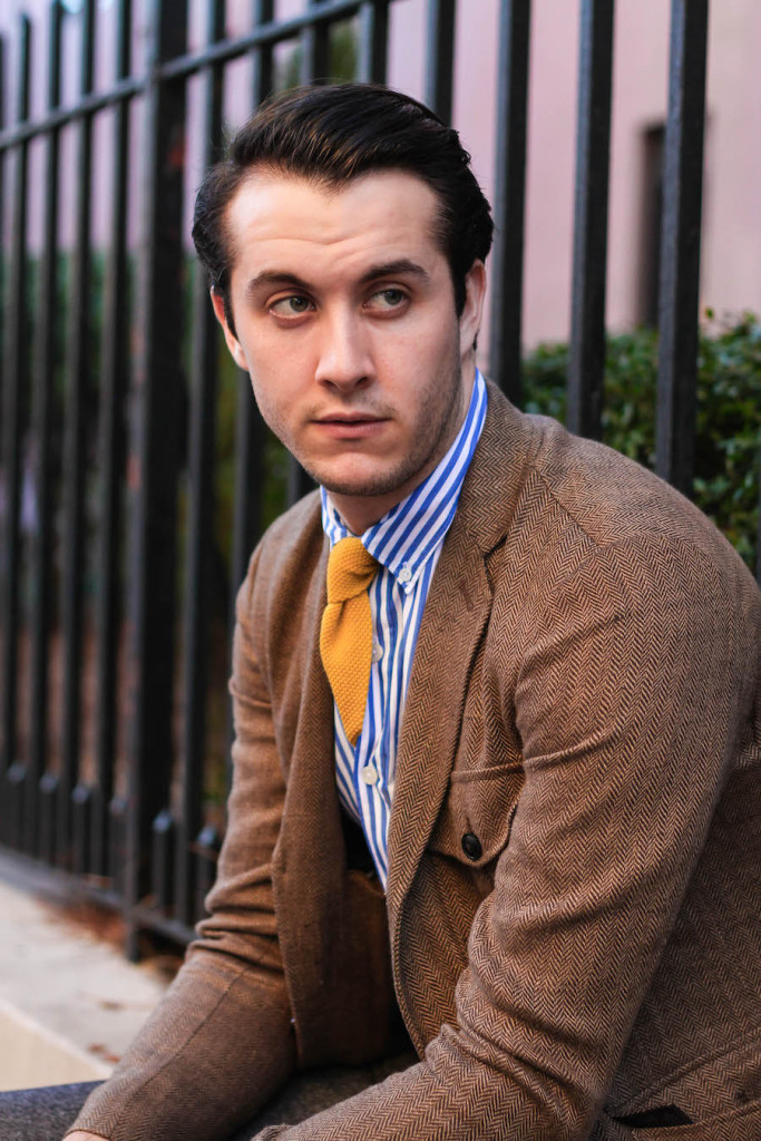 Clay Chambers during a recent trip to Charleston for the city's Fashion Week this past spring.