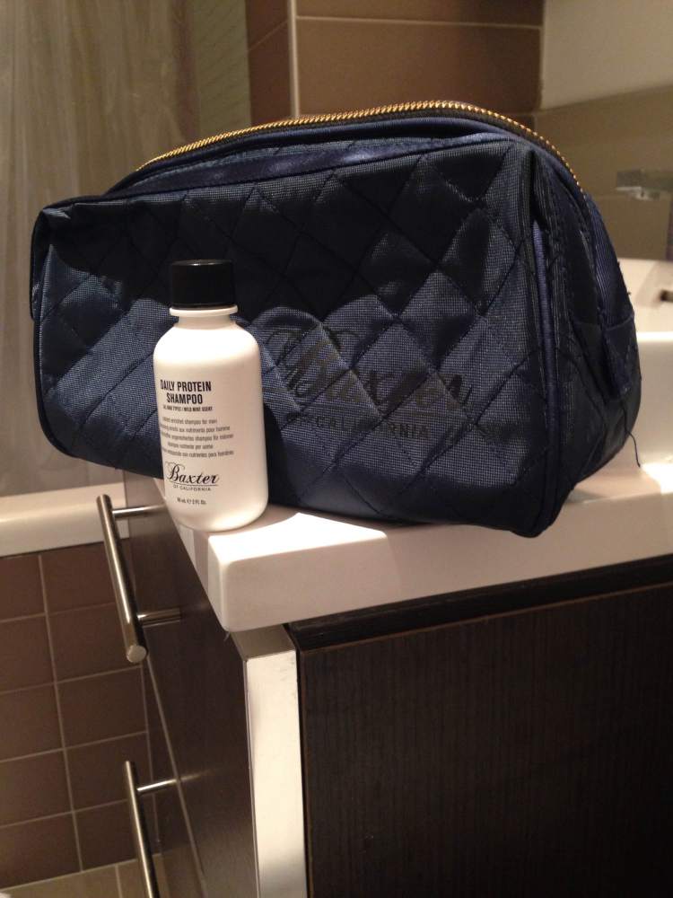 Just part of the spread from the Baxter Travel Kit -- a worthy pickup when it goes back in-stock.