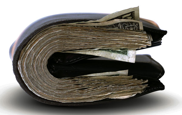 Does this look like your wallet? Or someone you know? Friends don't let friends stuff their wallets.