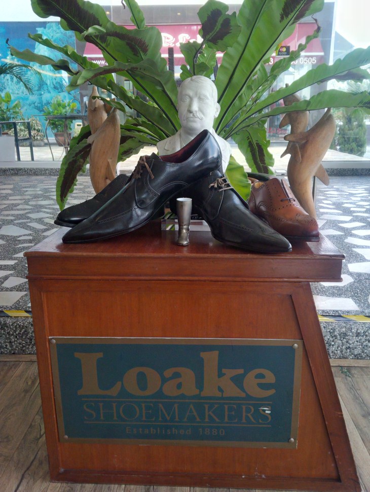 More Loake shoes on display at this veritable shoe lover's dream.