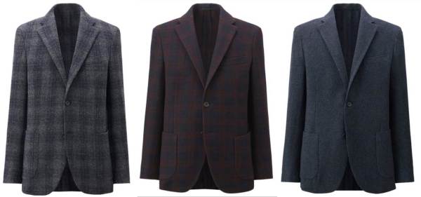 As previously seen on this site's Fall Style Wish List, Uniqlo delivers on another great fall & winter blazer. 