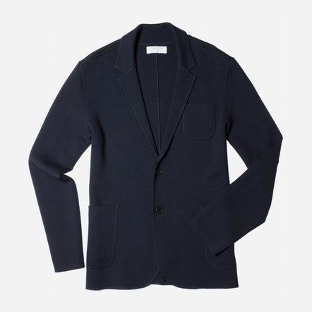 Part blazer, part sweater and all casual style in one high-quality Everlane piece. 