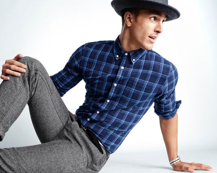 A shirt-and-pant offering from The Hill-Side's collaboration with GAP, finished off with one of the brand's signature hats.