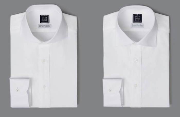 Take your pick of two collar styles, both for a tremendous price from Standard Shirt.