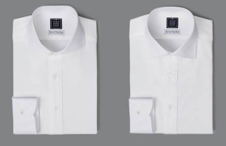 Your pick of collar choices for classic style.