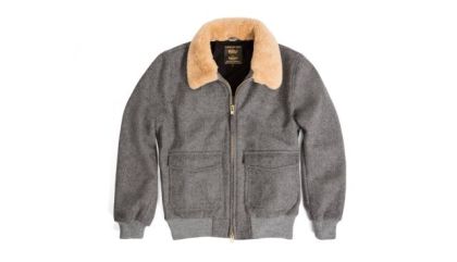 An unexpected take on the bomber jacket from a brand that excels in accessories.