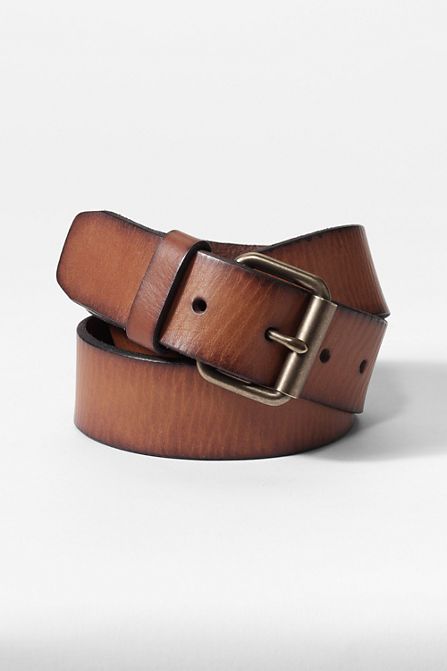 Go for a bit of visual interest with your belt, as with the rest of your outfit, and you'll be pleased with the results.