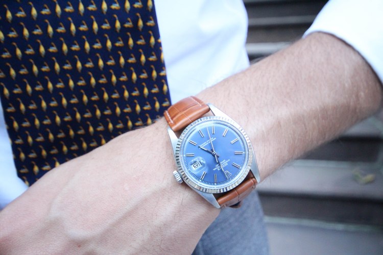 A Rolex Datejust is just one of the many terrific vintage options on rotation from Theo & Harris. Photo courtesy of the brand.