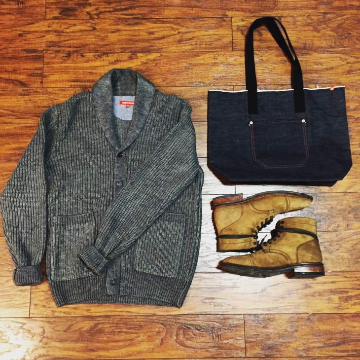 Thick-knit and ready for all kinds of cold weather -- the JackThreads Fisherman Cardigan.
