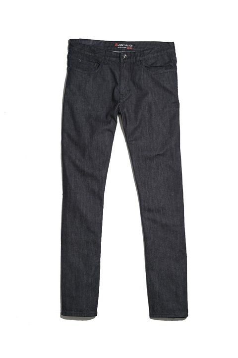 Made with a hint of stretch, this pair of denim looks cleaned-up but should wear comfortably.