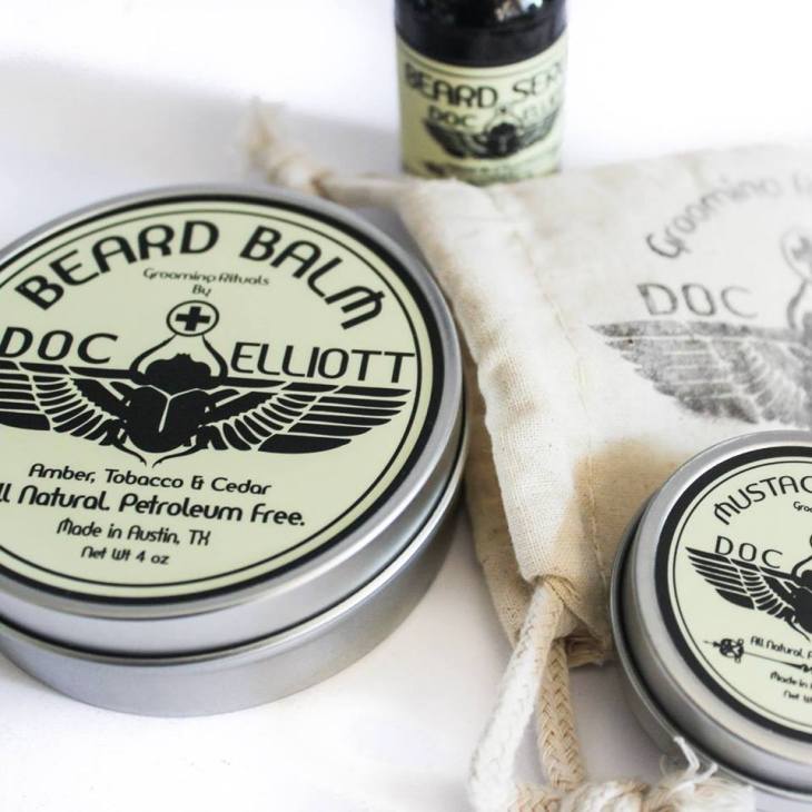 Read on for details on how to win your own set of winter beard-care essentials from Doc Elliott Grooming. Photo courtesy of the brand. 