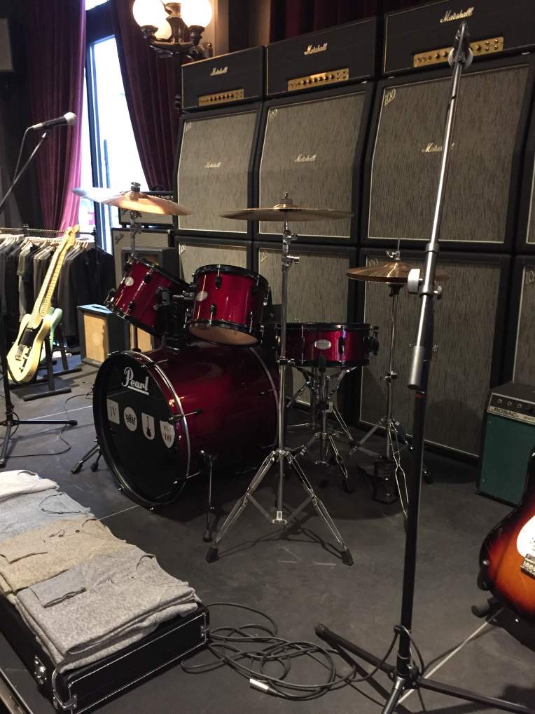 Equal parts rock music and menswear -- the John Varvatos shop in downtown Detroit