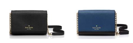 Just two of a multitude of color options in a refined leather accessory.