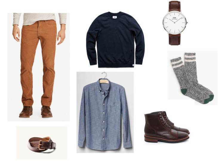 One outfit that'll cover you for a variety of situations.