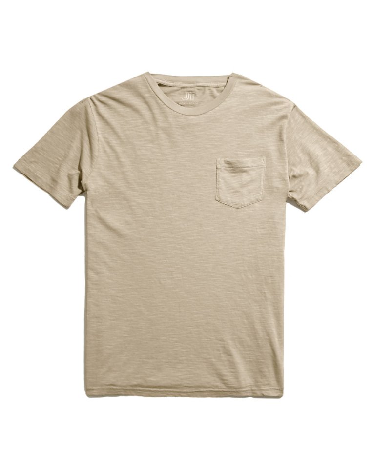 So much more than just a standard crewneck. A nice color and slim fit help this piece stand apart.