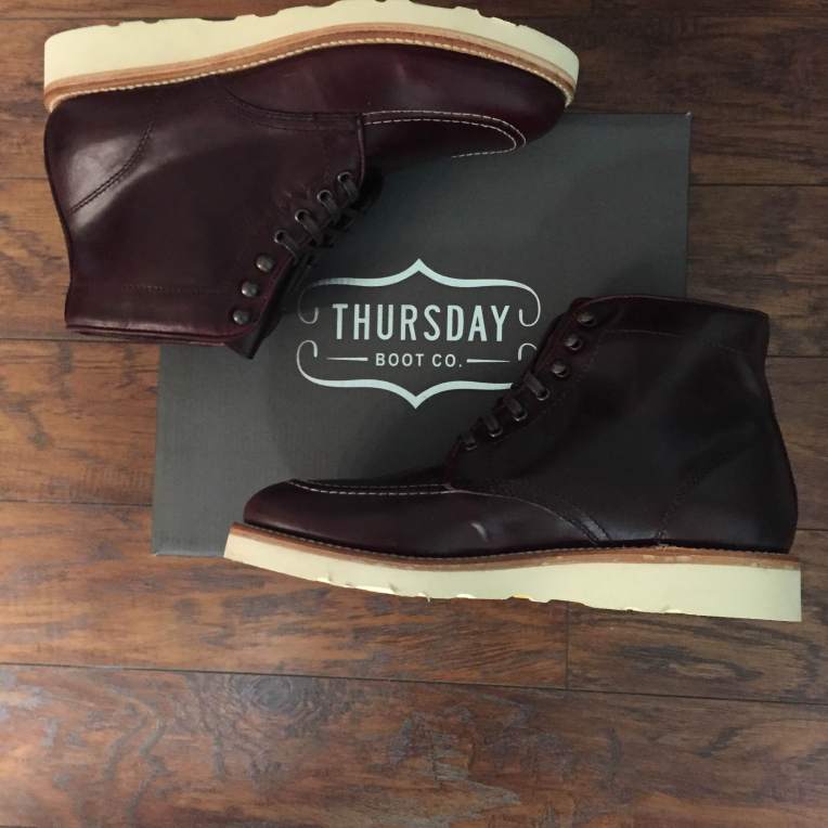 Unboxing the Diplomat Boot from Thursday Boot Company. Big fans of these guys.