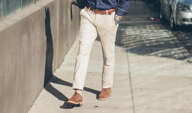 The perfect way to step into spring and summer -- with a crisp chino from Taylor Stitch. 