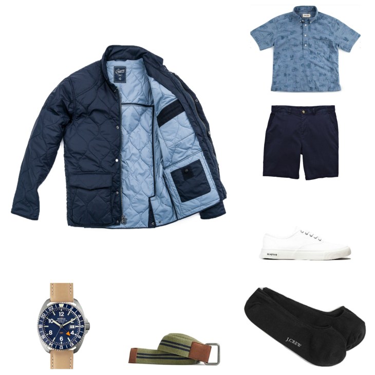 A lightweight jacket and a sharp popover take this outfit to another level -- read on for more details!
