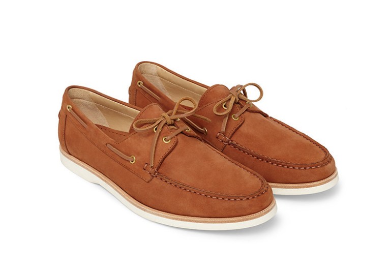 A decidedly stylish boat shoe that's not what your father wore to the beach.