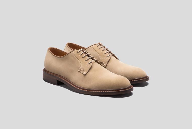 A very continental, very stylish pair of footwear from a new men's line.