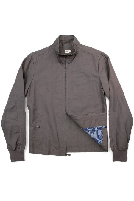 A straightforward-yet-stylish jacket with subtle detailing, including that printed liner. 