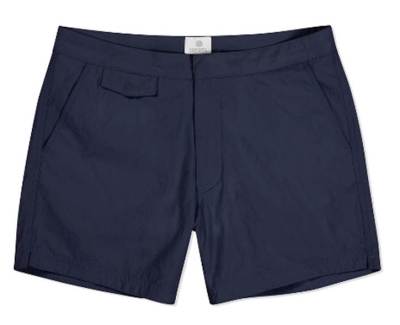 Recreated based off the swim shorts worn by Sean Connery as James Bond, and as sharp as you would expect.