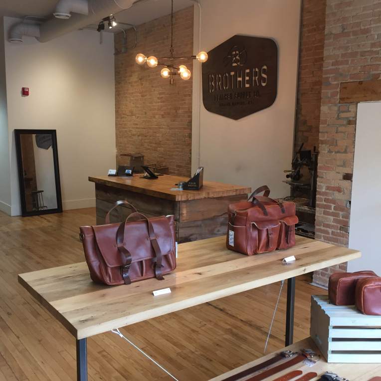 My Grand Rapids trip this summer introduced me firsthand to a great leather goods brand. 