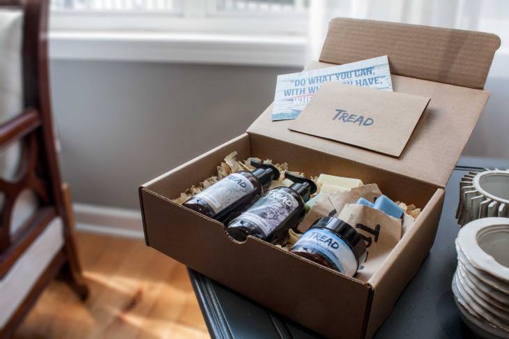 All the grooming supplies you need, and then some -- learn more about Tread for Men, and upgrade your grooming game in the process.