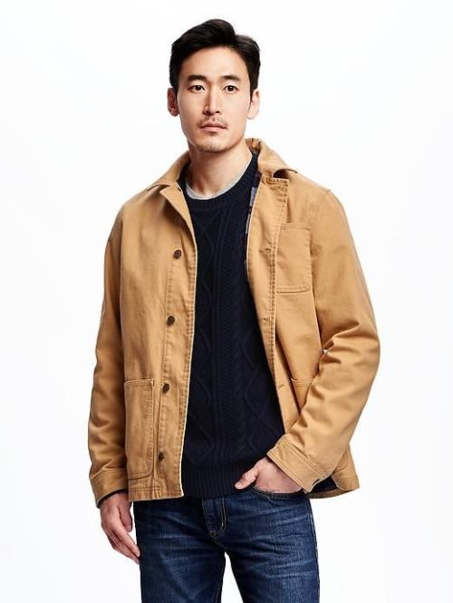 Not as heavy as a winter parka, not as lightweight as a spring jacket -- hence, a great fall coat. 