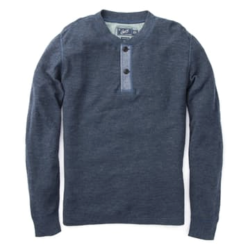 Easygoing, essential and stylish. The Byron Double Cloth Henley definitely gets a lot right! 