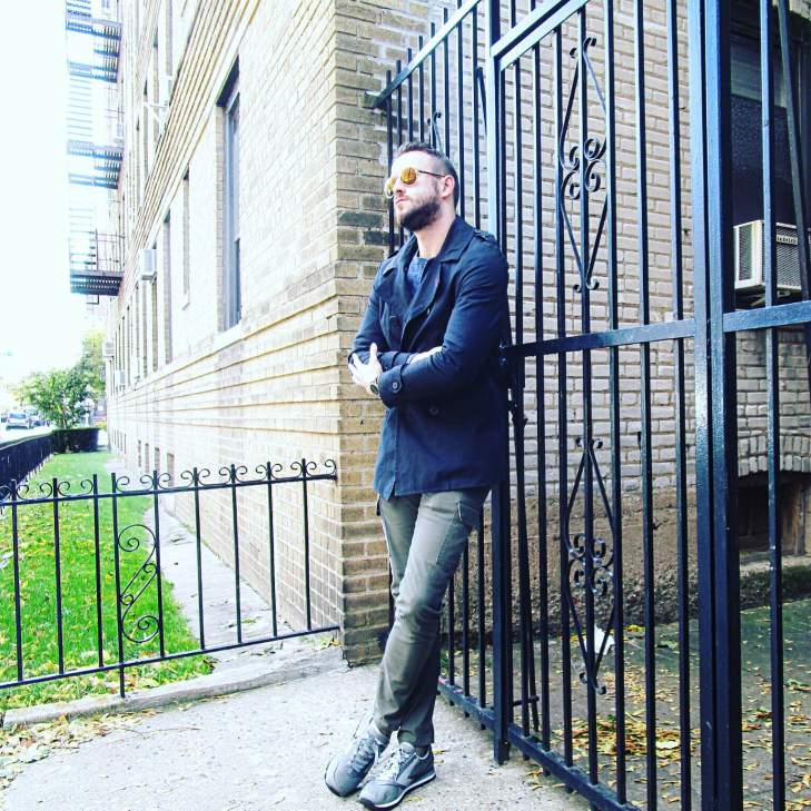 The right gear for getting around in comfort and style. Navy Peacoat by JACHS NY. Marled Long-Sleeve Henley by Flint and Tinder. Slim olive cargos courtesy of Forever21 Men. Academia Chariot Sneakers by Brooks Heritage. Brown leather watch & sunglasses by MVMT Watches. 