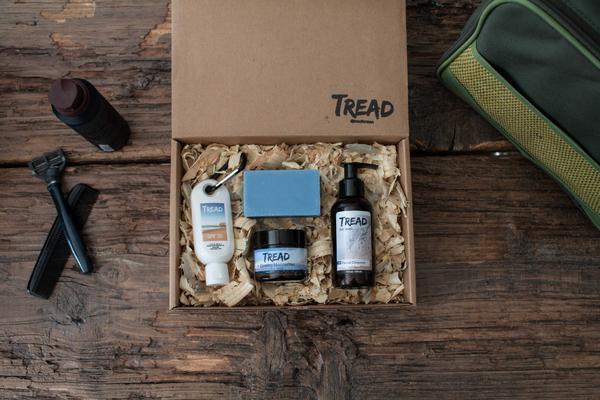 A kit packed with everything you need in terms of men's grooming -- and then some. Find out more about Tread for Men in the latest Style Q+A.