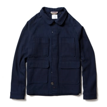 A beautifully made, durable and stylish wool chore coat.