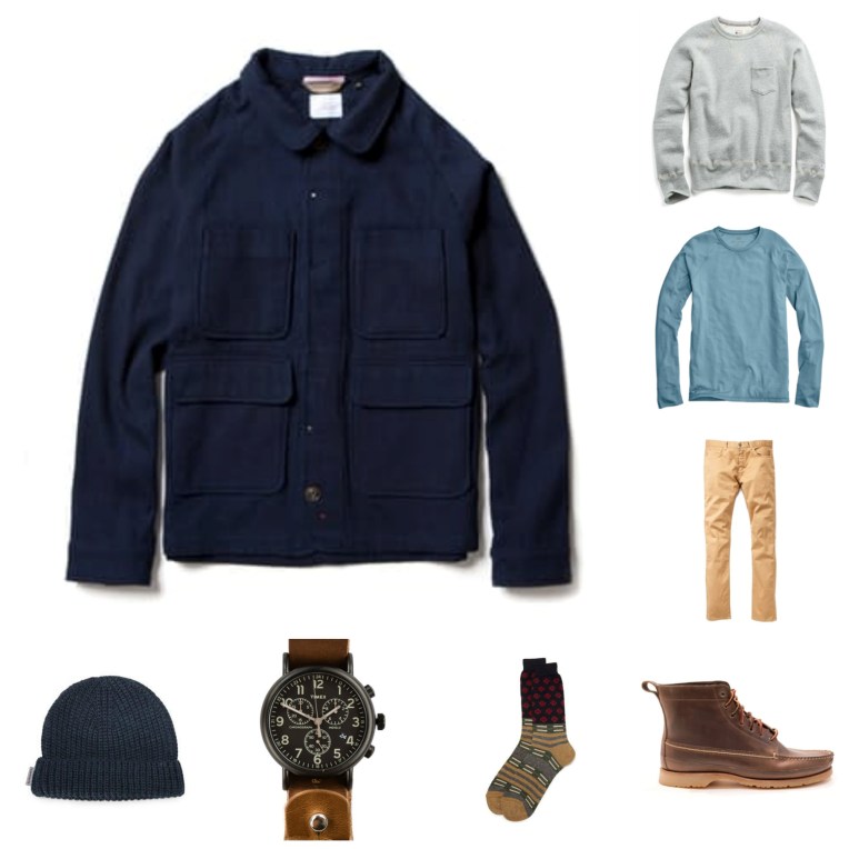 Reach for comfortable, premium basics and durable boots on a casual fall day. 