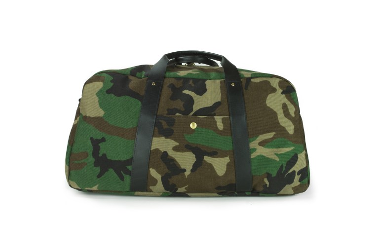 A duffle built with military-grade fabric and inspiration.