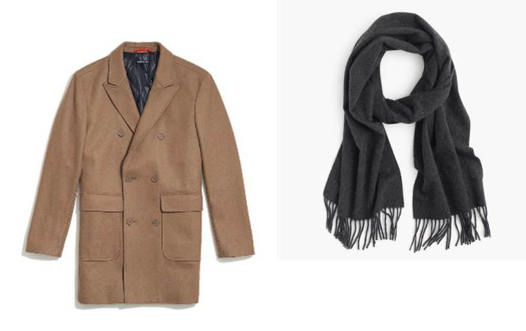 Refined and relatively affordable accessories for a chilly yet dressy night. 