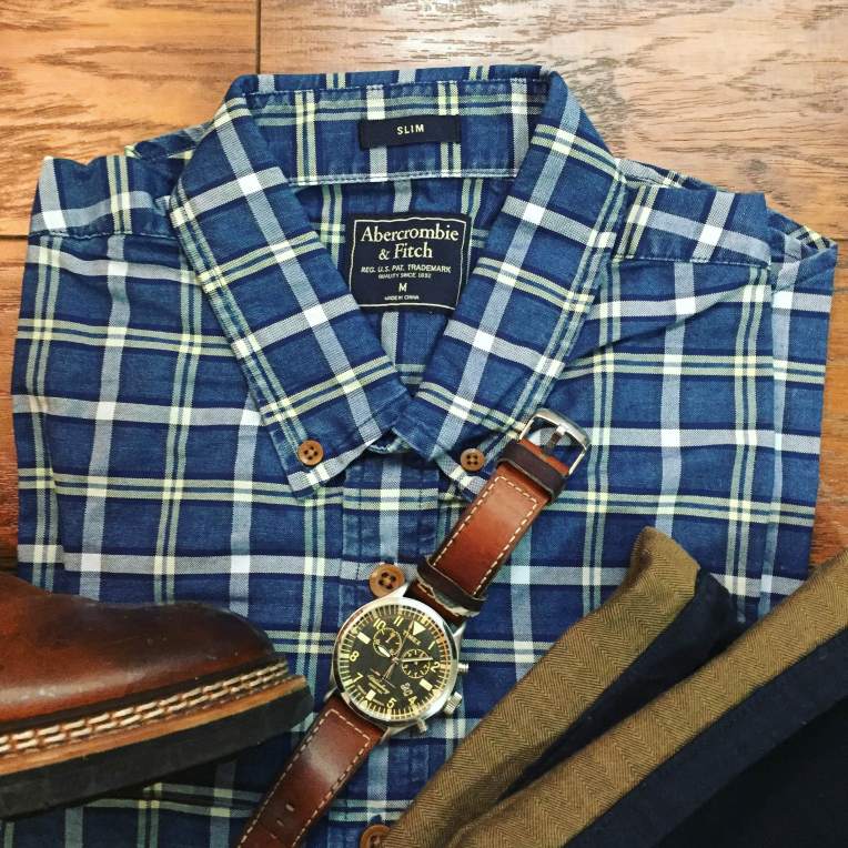 New birthday gifts from Abercrombie & Fitch, plus some old favorites from Timex and CAT Footwear. Thanks, Mom and Dad!