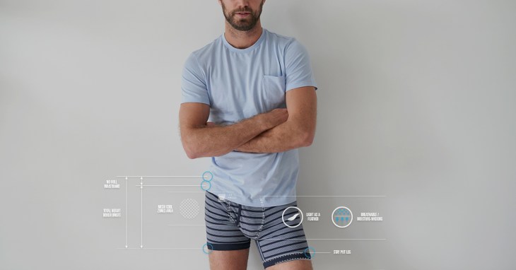 Consider adding a tee to go with your Mack Weldon underwear -- seriously. Photo courtesy of the brand. 